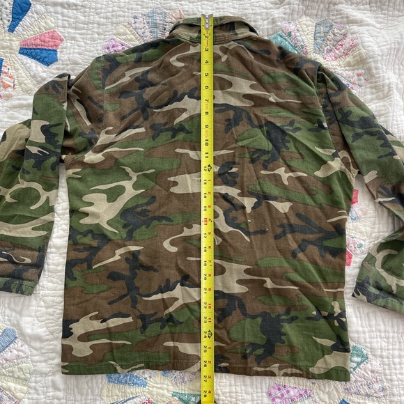 vintage ranger hunting work chore jacket shacket coat camo shirt - Picture 4 of 4